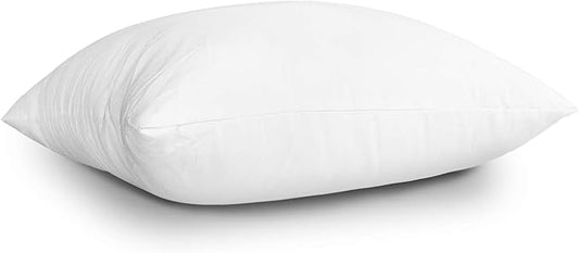 18 Inches × 18 Inches Square Soft White Pillow, A Comfortable and Versatile Choice