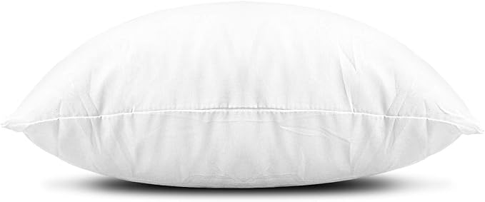 18 Inches × 18 Inches Square Soft White Pillow, A Comfortable and Versatile Choice
