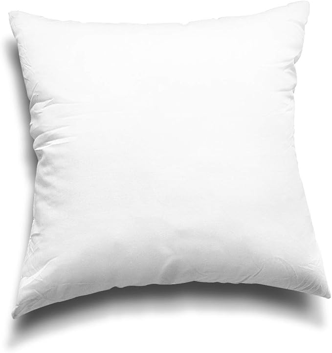 18 Inches × 18 Inches Square Soft White Pillow, A Comfortable and Versatile Choice