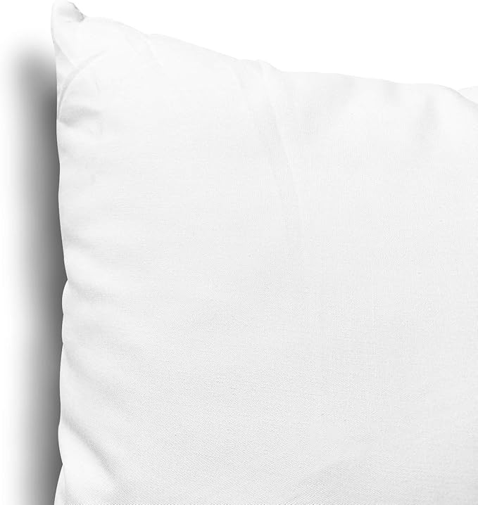 18 Inches × 18 Inches Square Soft White Pillow, A Comfortable and Versatile Choice