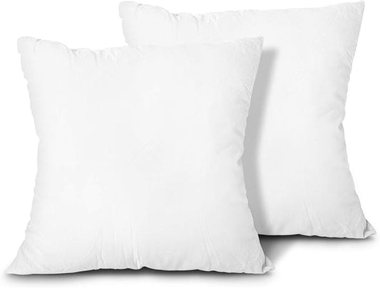 18 Inches × 18 Inches Square Soft White Pillow, A Comfortable and Versatile Choice